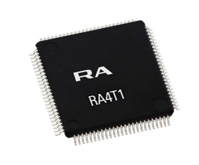 R7FA4L1BD4CFP: 80MHz Arm Cortex-M33 based MCU with TrustZone support