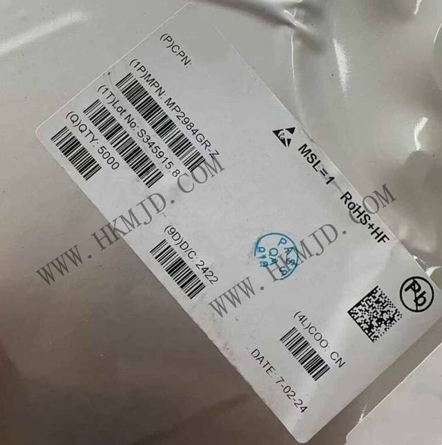 [Supply] MP2984GR (MPS) 36V, Quad-Switch Synchronous Buck-Boost Controller