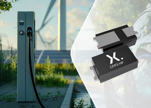 Nexperia introduces automotive grade planar Schottky diodes in space-saving CFP2-HP package