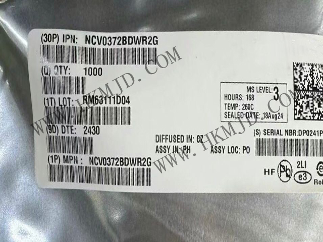 ON NCV0372BDWR2G Dual-Channel 0V To 14V 1.4MHz Operational Amplifiers