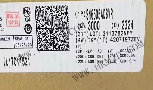 Mingjiada [Supply] SN6505ADBVR (TI) 1A, 160kHz  Low Noise Transformer Driver