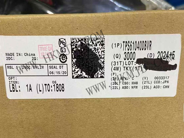 Mingjiada Supply [TI] TPS61040DBVR 28V, 400mA Switch Boost Converter