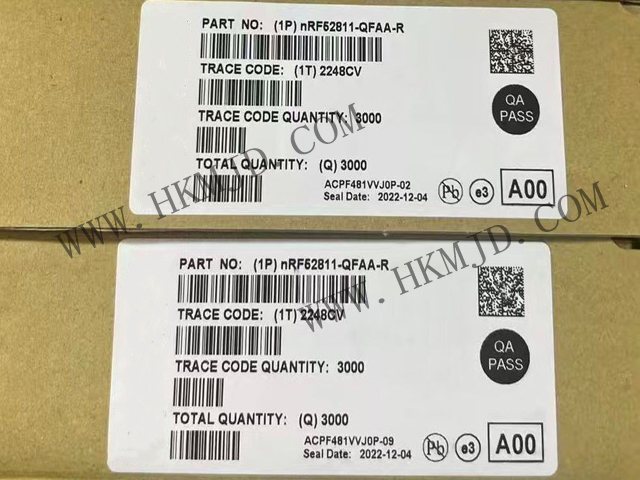 Stock Supply Nordic (NRF52811-QFAA) Bluetooth 5.1 Multi-Protocol SoC Chip