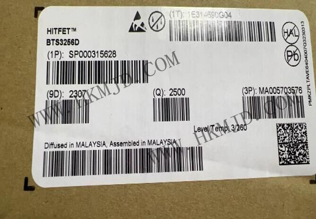 Infineon BTS3256D Automotive Smart Low-Side Power Switch IC