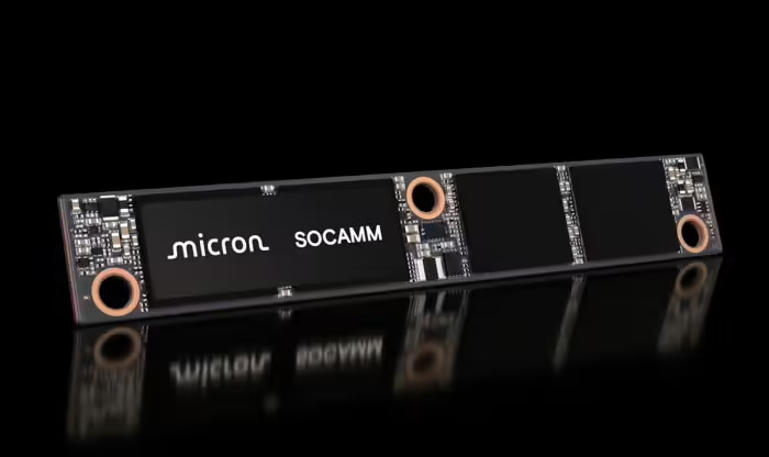 Micron leads Samsung and SK Hynix to become NVIDIA's first SOCAMM supplier
