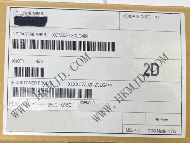 Xilinx XC7Z020-2CLG484I: High-performance SoC FPGA chip with integrated dual-core ARM Cortex-A9
