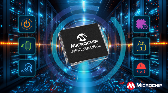 Microchip upgrades its dsPIC33a digital signal controller (DSC) product line