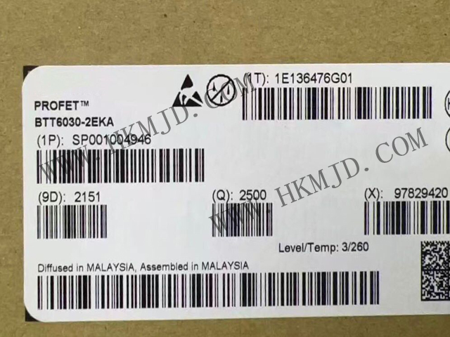Infineon BTT6030-2EKA 32mΩ 4A Dual Channel Smart High-Side Power Switch IC