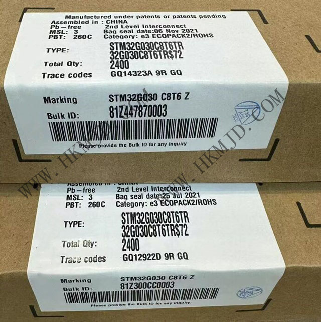 ST STM32G030C8T6TR 64MHz 32-Bit Single-Core Embedded MCU