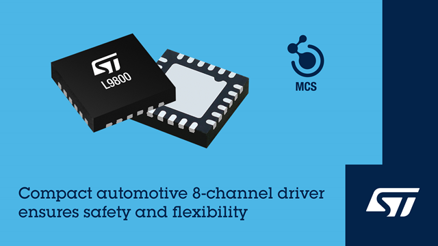 ST Extended ISO 26262 Standard Load Driver Product Family (L9800)