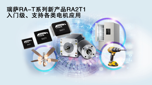 Renesas Electronics launches a series of outstanding MCUs optimised for single-motor applications