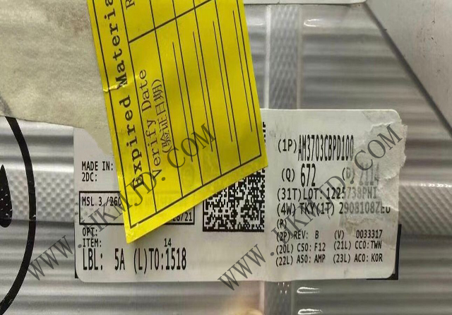 Mingjiada Electronics: Supply AM3703CBPD100 (TI) 32-Bit itara™ ARM Microprocessors