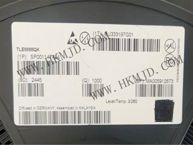 Infineon Automotive Traditional Powertrain IC TLE8888QK — 4-Cylinder Engine Management
