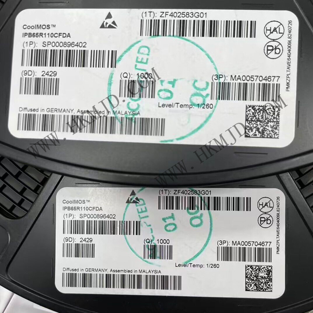 Supply IPB65R110CFDA — Infineon 650 V Automotive-Grade N-Channel CoolMOS™ CFDA MOSFET