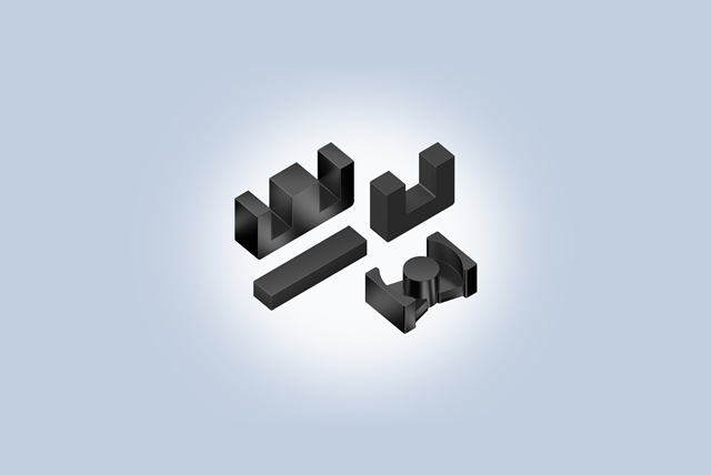 TDK offers large ferrite cores in different shapes for different industrial applications