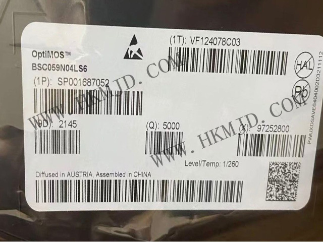 MOSFET Transistor BSC059N04LS6 OptiMOS™ 6 40V Power MOSFET