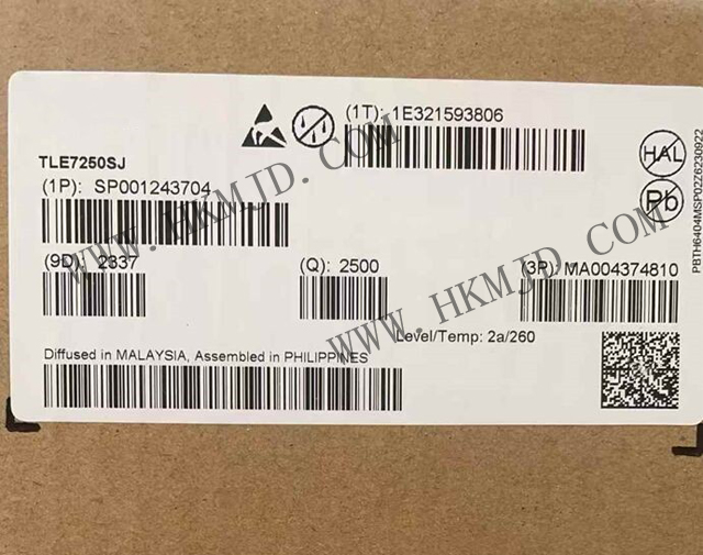 Infineon TLE7250SJ 2Mbps High Speed Automotive CAN Transceivers