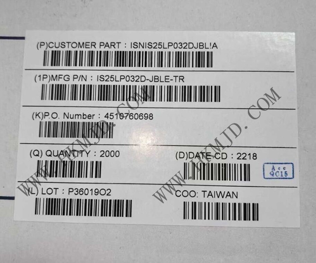 IS25LP032D-JBLE-TR