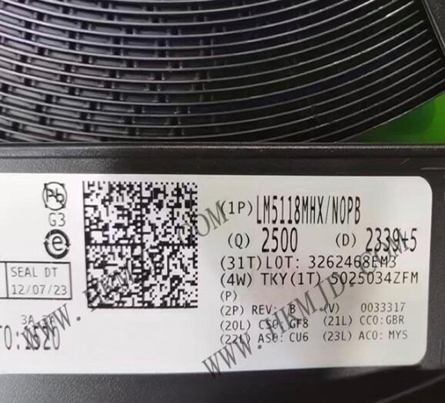 [Original In Stock] Supply LM5118MHX (TI) Wide Voltage Range Buck-Boost Controller