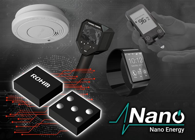 ROHM introduces ultra-small CMOS operational amplifier 