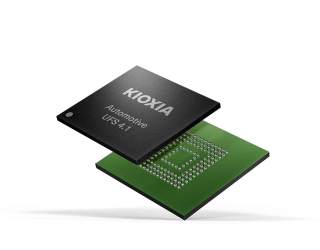 Kioxia samples UFS version 4.1 embedded flash device for automotive applications