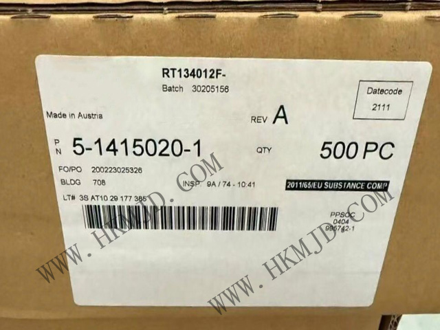 5-1415020-1 Relay: Silver-Nickel Contacts, Suitable for Motor Control/Power Management
