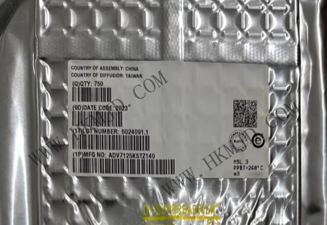 ADI ADV7125KSTZ140 330MHz Triple 8-Bit High Speed Video DAC
