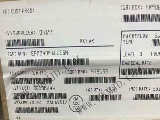 Supply Intel EPM240F100I5N CPLD - Complex Programmable Logic Device