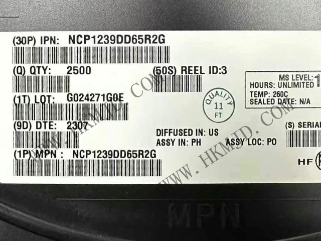 ON NCP1239DD65R2G 65kHz Current Mode Controller For Flyback Converter With HV Startup