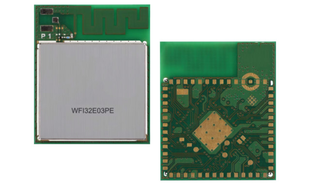 Microchip WFI32E03PE-I Wi-Fi ® MCU module based on PIC32MZ2051-W1 SoC