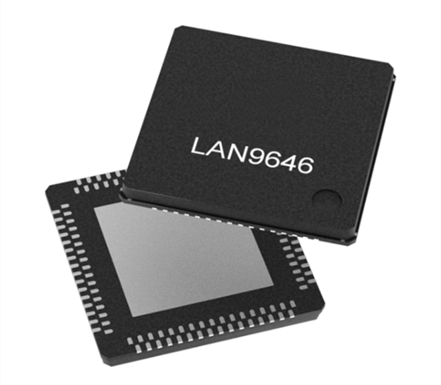 LAN9646T-I/MXX Integrated Managed Layer 2, Six-Port Gigabit Ethernet Switch [Microchip Ethernet ICs]